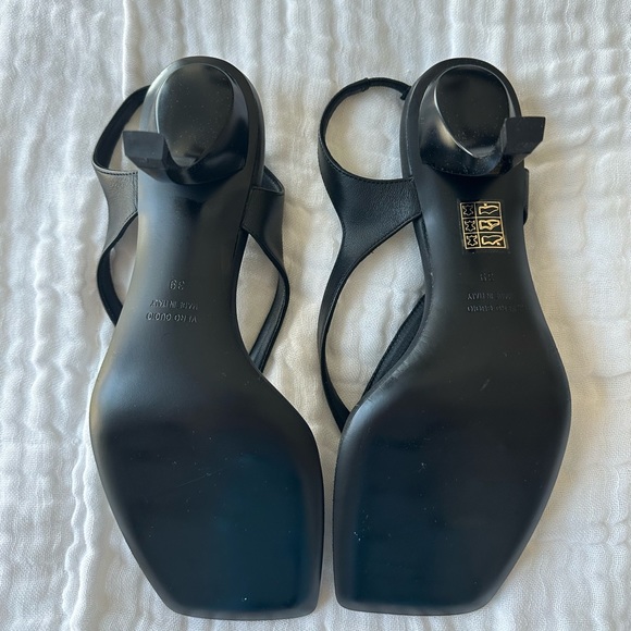 Giaborghini x RHW slingback 85mm leather sandal - Picture 5 of 6